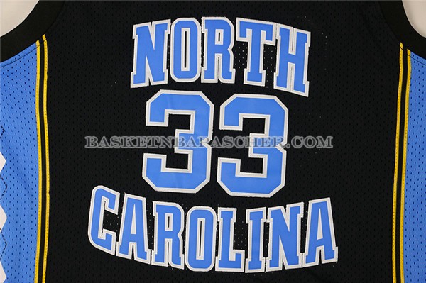 Maillot NCAA Universidad de Carolina del Norte Jamison Noir